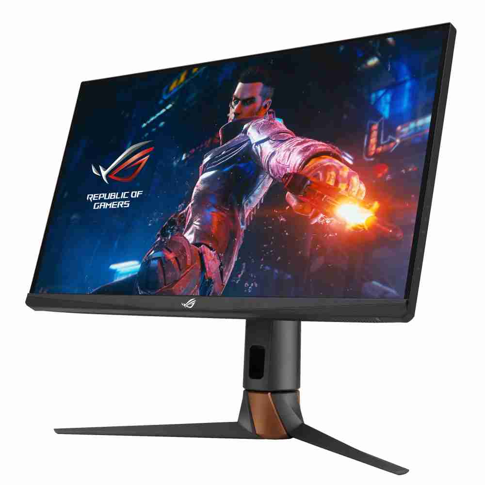 华硕ASUS ROG Swift 360Hz PG27AQN，，，采用彩霸王全新可支持ULMB2技术的高阶电竞显示器，，为电竞玩家打造突破以往的急速游戏体验。。。（图片来源：ASUS提供）